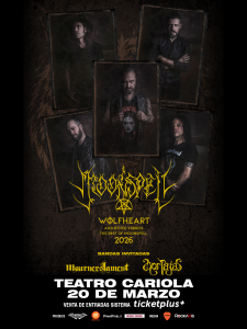 Noticias | Confirman a Mourners Lament y Mortajas como bandas nacionales invitadas al regreso de Moonspell en Chile