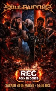 Cartelera | SOULBURNER SALDA SU DEUDA CON EL REC Y CONFIRMA SU ESPERADA PRESENTACIÓN EN EL FESTIVAL REC