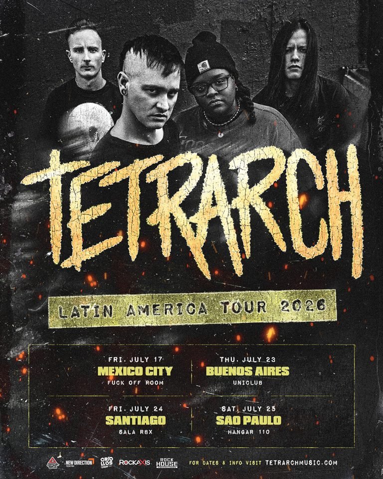 Cartelera | Tetrarch en Latinoamérica | Rock Legacy Webzine