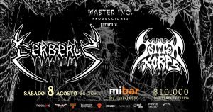 Cartelera | Master Inc Producciones presenta a Cerberus y Totten Korps en MiBar