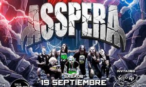 Cartelera |  Asspera se presenta en Chile por primera vez el 19 de Septiembre en Sala RBX